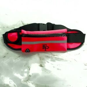 Neon pink and Black women’s Waist belt